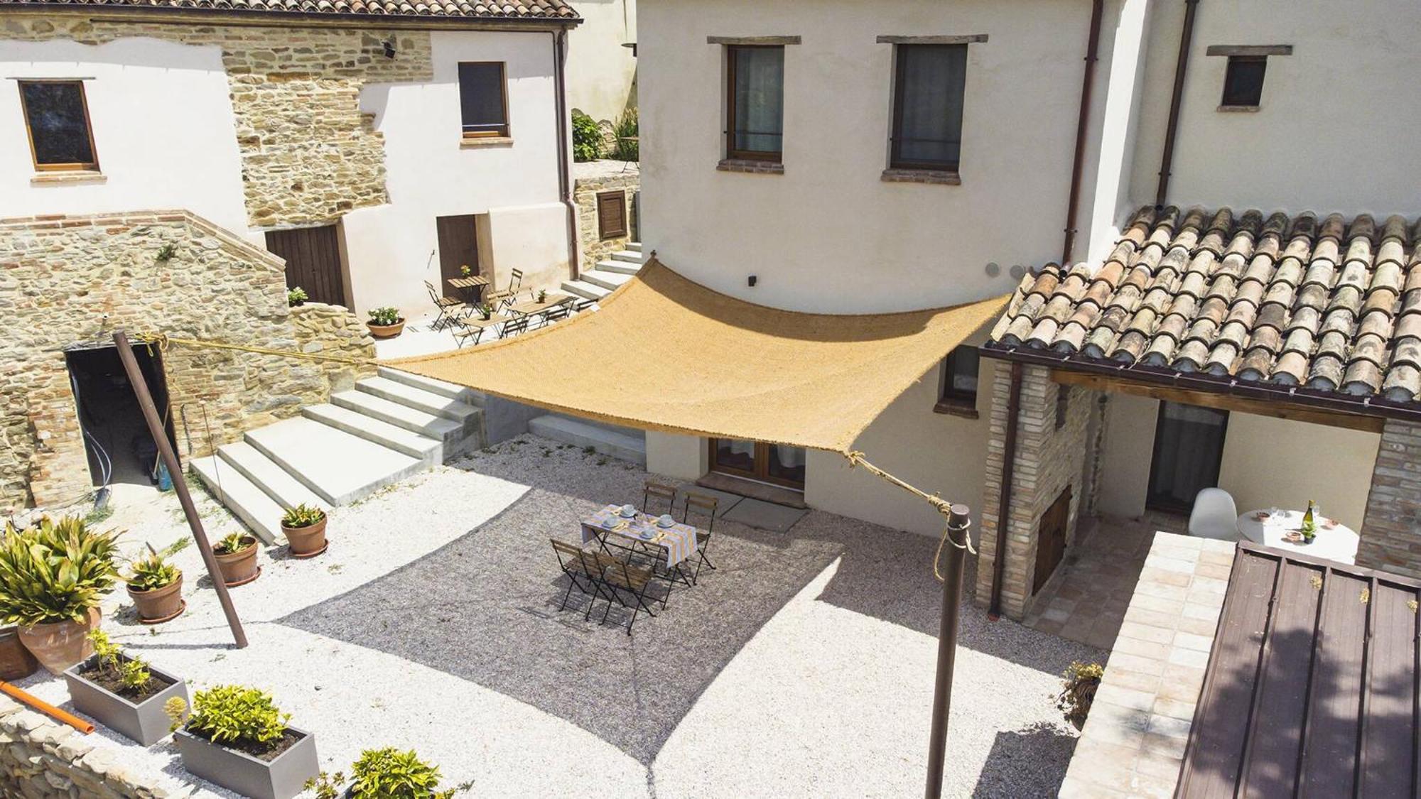 Вилла Borgo Calbianco - Private House With Pool & Airco Cerreto Castello Экстерьер фото